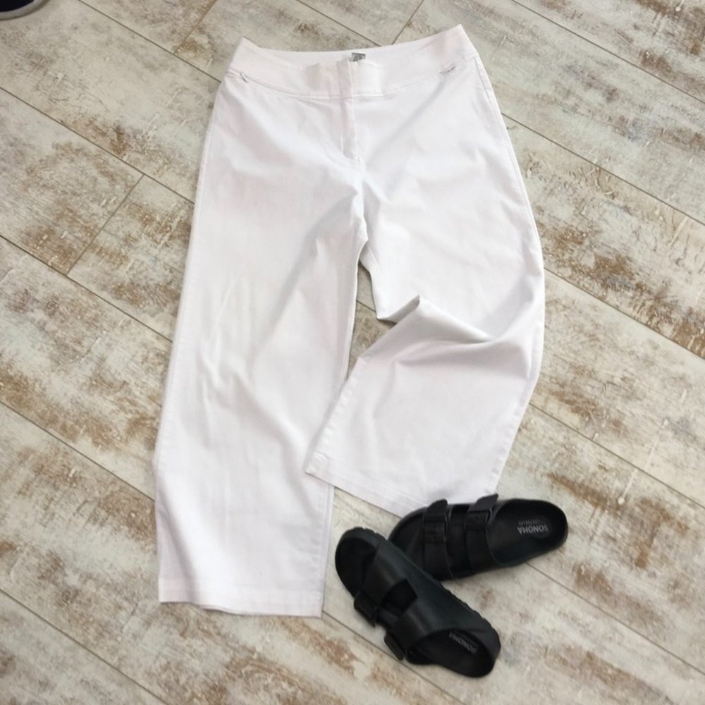 FIRM PRICE!  Classic White Chico's Pants